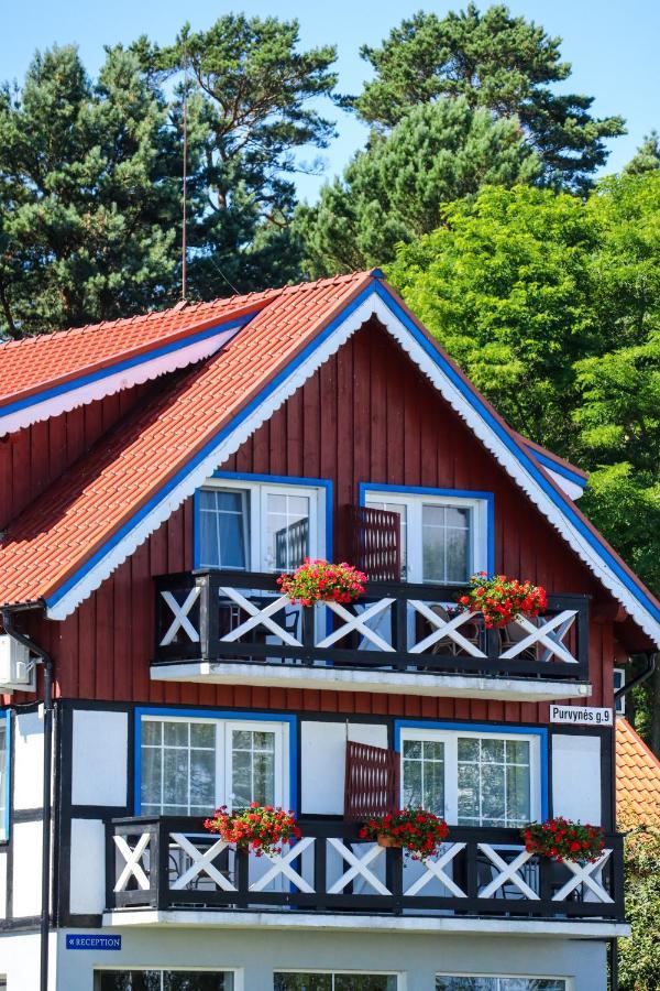 Prie Mariu Hotell Nida Exteriör bild