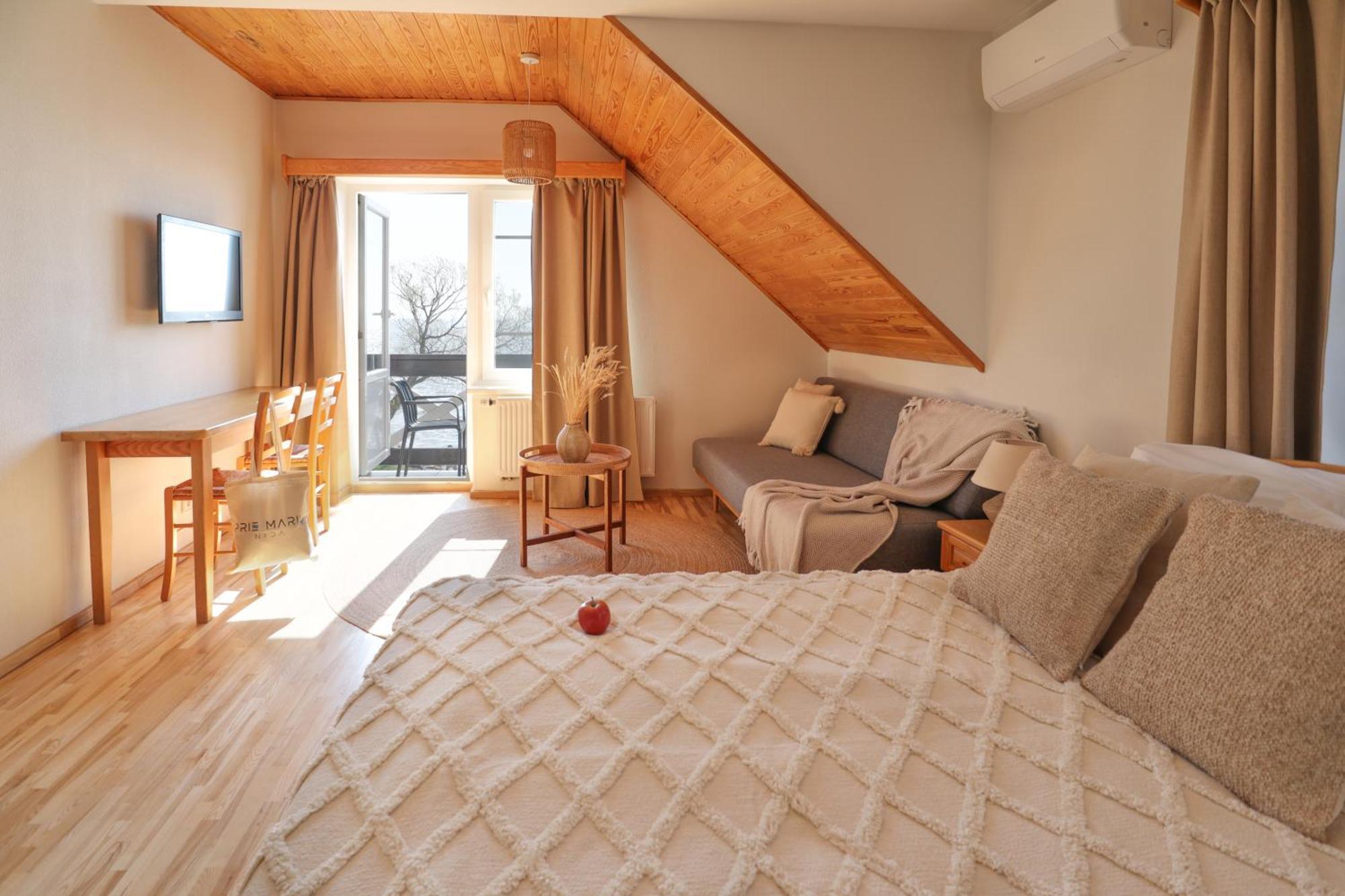 Prie Mariu Hotell Nida Exteriör bild